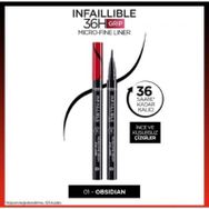 Loreal Paris Infaillible 36H Grip Micro Fine 01 Obsidian Siyah Eyeliner