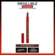 Loreal Paris Infaillible Faux Brow Light Brunette Ultra İnce Uçlu Kaş Kalemi
