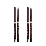 Loreal Paris Infaillible Grip Automatic Kahverengi 2 Adet Jel Göz Kalemi