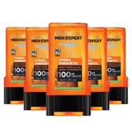 Loreal Paris Men Expert Hydra Energetic Taurin 5x300 ml Duş Jeli