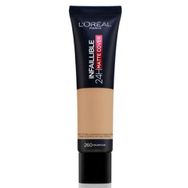 Loreal Paris No: 260 Golden Sun Infaillible 24H Matte Cover Yüksek Kapatıcı Fondöten