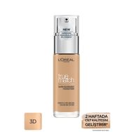Loreal Paris No:3N Creamy Beige True Match 3D Golden Beige True Match Bakım Yapan Kapatıcı Fondöten