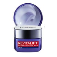 Loreal Paris Revitalift 50 ml - Hyaluronik Asit Filler Yoğun Dolgunlaştırıcı Yaşlanma Karşıtı Gece Kremi