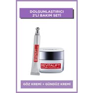 Loreal Paris Revitalift Filler Hyaluronik Asit 50 ml Gündüz Kremi + Revitalift Filler 15 ml Göz Kremi