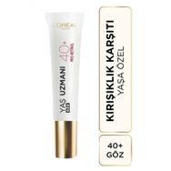 Loreal Paris Yaş Uzmanı 40 Kırışıklık Karşıtı Sıkılaştırıcı 15 ml Göz Kremi