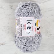 Loren M406 34313 Mery Açık Gri El Örgü İpi