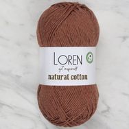 Loren Natural Cotton R072 Tarçın El Örgü İpi
