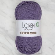 Loren Natural Cotton R093 Mor El Örgü İpi