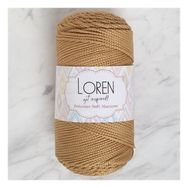 Loren Polyester Soft Macrame 34437 LM031 Bej El Örgü İpi