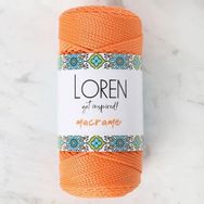 Loren RM0125 34335 Macrame Turuncu El Örgü İpi