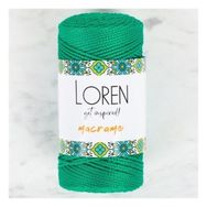 Loren RM0175 34339 Macrame Yeşil El Örgü İpi