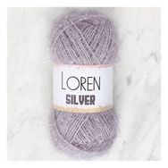 Loren RS0006 34097 Silver Gri El Örgü İpi