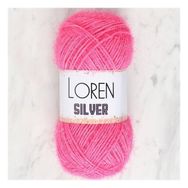 Loren RS0016 34076 Silver Koyu Pembe El Örgü İpi
