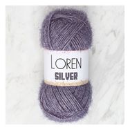 Loren RS0036 34098 Silver Antrasit El Örgü İpi