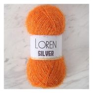 Loren RS0103 34086 Silver Turuncu El Örgü İpi
