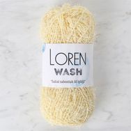 Loren Wash 34037 RS083 Açık Sarı El Örgü İpi
