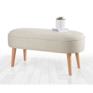 Lorence Home Krem Lednok Bench Puf