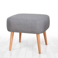 Lorence Home Parrot Açık Gri Puf