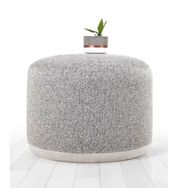 Lorence Home TY3447 Gri Cedre Puf
