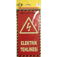 Lorex LR-FEH Fosforlu Kırmızı Uyarı Levhası
