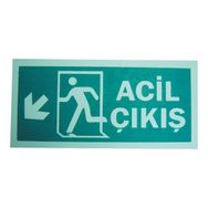 Lorex LR-FLD Fotolüminesans Fosforlu Sol-Aşağı Yön Levhası