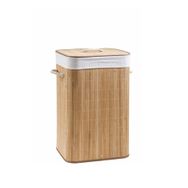 Lorin CHK520C Katlanır Bambu Banyo Kirli Çamaşır Sepeti