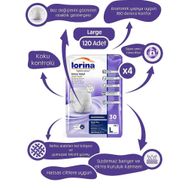 Lorina 120 Adet M Emici Külot