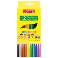 Lotte 12 Renk Kuru Boya Kalemi