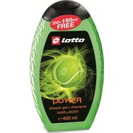 Lotto Power 400 ml Erkek Vücut ve Saç Şampuanı