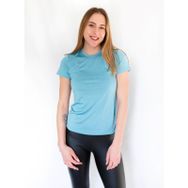 Lotto W1111 Kadın Su Yeşili Düz T-Shirt