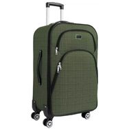 Louisiana Polo 1081 Haki Kumaş 4 Teker Büyük Boy Valiz