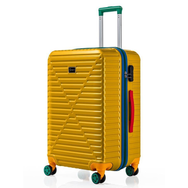 Louisiana Polo 1088 Sarı %100 Polikarbon 4x2 Teker Orta Boy Valiz
