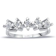 Lova 1020450 0,60 Karat Efektli Pırlanta Beştaş Yüzük