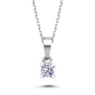 Lova 2010001 0,13 Karat Pırlanta Tektaş Kolye
