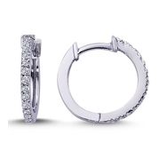 Lova 3030016 Pırlantalı Halka Küpe