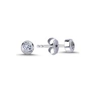 Lova 3040018 0,20 Karat Pırlanta Tektaş Küpe