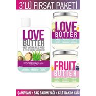 Love Butter 150 ml 9 Özlü Komple Saç Bakım Şampuanı