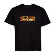Loviras Berserk Anime Kahraman Guts Oversize Kısa Kollu Siyah Erkek T-shirt