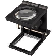 Loyka 9005A Katlanır Metal Büyüteç