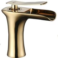 LPD Lider Pvd Gold Şelale Akışlı Çanak Lavabo Bataryası
