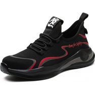 Lrsmile Safety Siyah Kırmızı Unisex Spor Ayakkabı