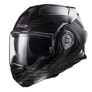 LS2 Advant X Karbon Çene Açılır Siyah Motosiklet Kaskı