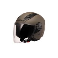 LS2 Airflow Açik Gri Siyah Motosiklet Kaskı
