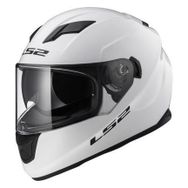 LS2 FF320 Beyaz Fulll Face Kask Camı