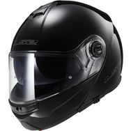 LS2 FF325 Strobe Çene Açılır Siyah Motosiklet Kaskı