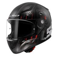 LS2 Rapid 2 Clawn Gri Kırmızı Mat Siyah Kapalı Kask