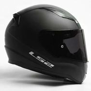 LS2 Rapid 2 Mat Siyah Kapalı Motosiklet Kaskı