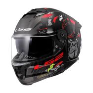 LS2 Stream 2 Angry Monkey Full Face Motosiklet Kaskı