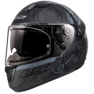 LS2 Stream Evo Viator Full Face Siyah Motosiklet Kaskı