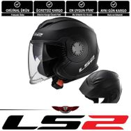 LS2 Verso Siyah Kask Camı